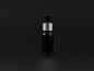 Preview: Schwarzglasflasche 10ml, mit Pipette silber