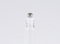 Preview: Roll-On-Flasche, säuremattiertes Glas,10ml, Deckel gold/silber