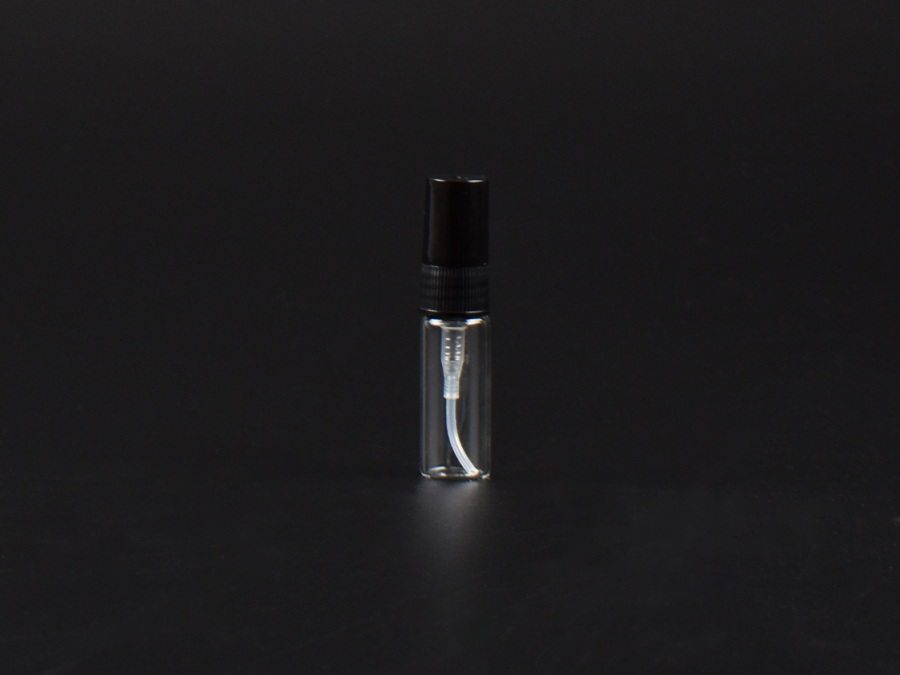 Zerstäuberflasche, schwarz, 3ml