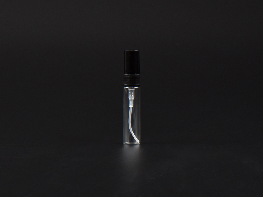 Zerstäuberflasche, schwarz, 5ml