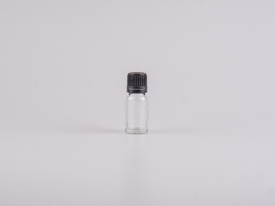 Klarglasflasche 10ml, mit Schraubverschluss OV