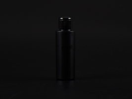 Flasche "Tara" 100ml, matt-schwarz, mit FlipTop