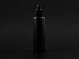 Flasche "Tara" 250ml, matt-schwarz, mit Dispenser "Prime"