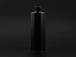Flasche "Tara" 450ml, matt-schwarz, mit Schraubverschluss schwarz