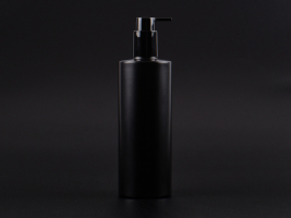 Flasche "Tara" 450ml, matt-schwarz, mit Dispenser "Prime"