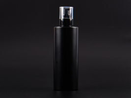 Flasche "Tara" 450ml, matt-schwarz, mit Lotionspumpe "Prime"