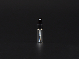 Zerstäuberflasche, schwarz, 3ml