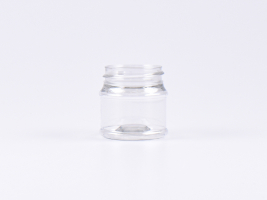 Dose "Neville" transparent, einzeln, 50ml Hoch